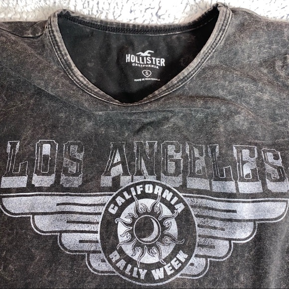 Hollister Vintage Washed Cropped Tee || S - Picture 2 of 3